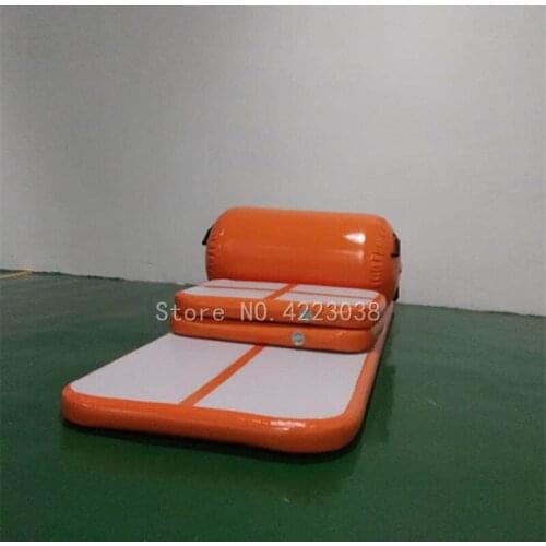 Sport Portable A Set Inflatable Tumble Track Trampoline Air Track Taekwondo Gymnastics Inflatable Mattress Gym Tumble Airtrack