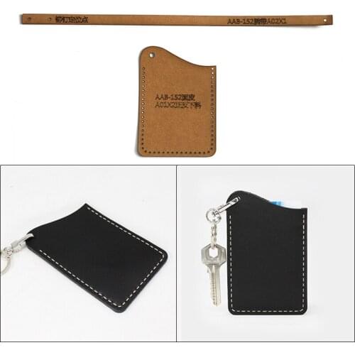 1Set DIY Kraft Paper Template Leisure Card Package Access Card Holder Leather Craft Pattern DIY Stencil Sewing Pattern 7.5*10.5