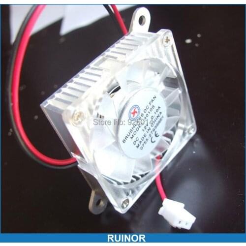 1PCS Aluminum thermal Cooling fans Brushless Cooling Blower DC 4010 12V Fan