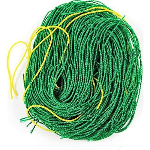 1pcs Nylon Garden Netting Morning Glory Loofah Flowers Vine Plants Climbing Net Cucumber Vine Grow Holder Brackets