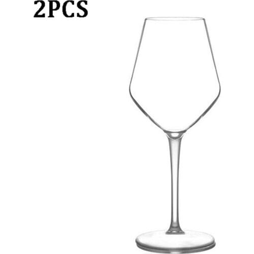 2Pcs Wine Cocktail Glass Champagne Flutes Cups Wedding Party Bar Juice Wine Drinking Unbreakable Glasses Bar Home Goblet