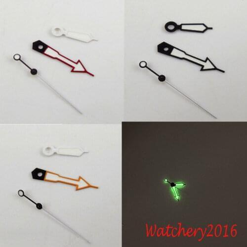 White Luminous Red Orange Black Watch Hands fit for Miyota 8215 821A 8205 Movement