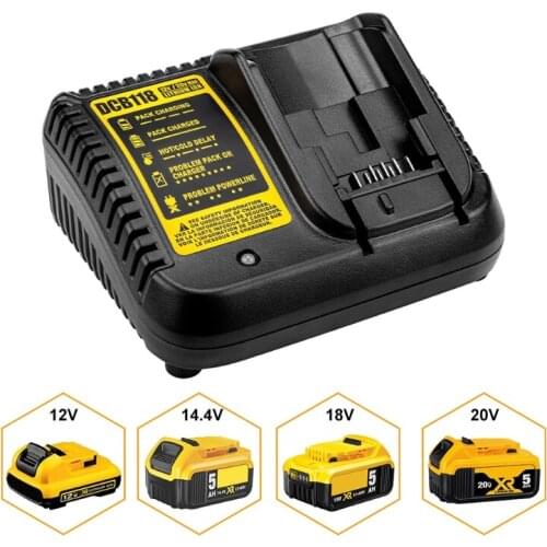 Household Electric Tools 3A Battery Adapter DCB118 Li-ion Battery Converter