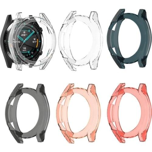 42/46mm TPU Smart Watch Bumper Case Protective Cover Shell for Huawei Watch GT 2 корпус для электороники