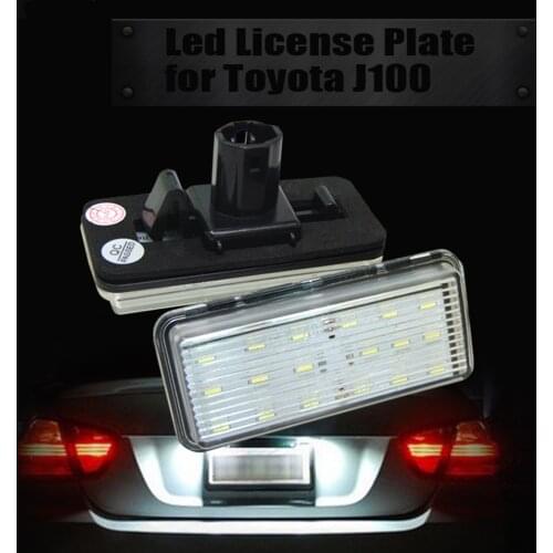 For Toyota Land Cruiser Reiz Lexus License Plate Light Special Vehicle License Plate Light One Pair