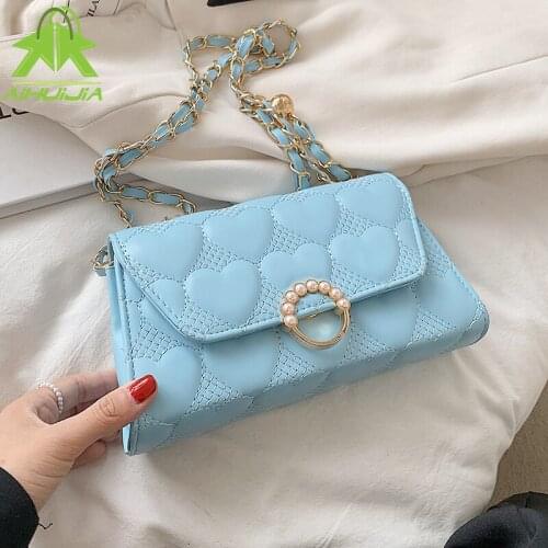 Elegant Fashion Geometric Pattern Handbags Women Shoulder Bags Casual Messenger Bags Chain Crossbody Bags Underarm Ladies Bags