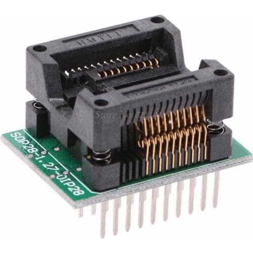 SOP28 Adapter Socket DIP28 to SOP16 SOP20 300mil Chip Programmer 20pin Feet Dropship