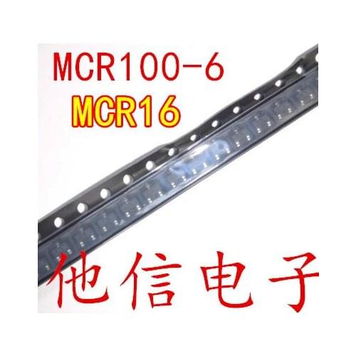 In Stock 100% New&original 5pcs/lot MCR100-6 SOT-23 MCR16 100-6 1A/400