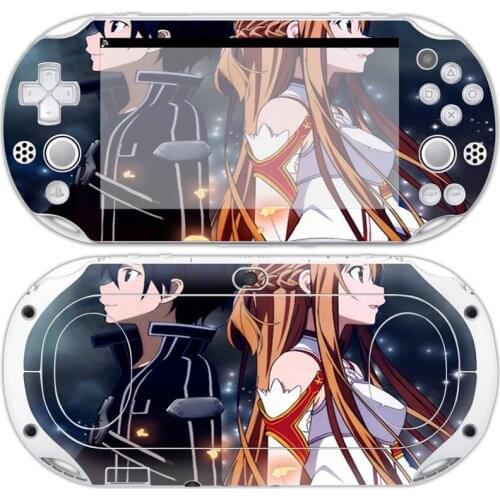 Anime Sword Art Online Vinyl Skin Sticker Protector For Sony PSvita 2000 For PSV 2000 Decal
