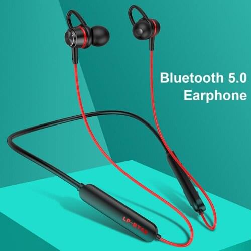50% Off BT68 Wireless Bluetooth 5.0 Rechargeable Wearable Heavy Bass Sport Earphones