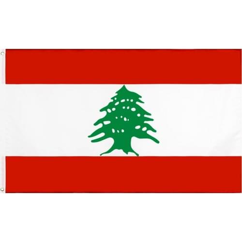 60x90cm/90x150cm The Lebanese Republic LBN Flag 2x3ft/3x5ft LB National Banner