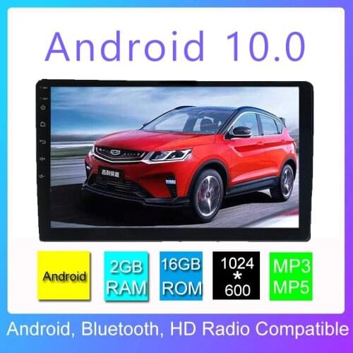JOYINCAR 2 Din Android 10.0 Car Radio Multimedia Video Player Double Stereo GPS Navigation Bluetooth Wifi Player Head Unit 10.1