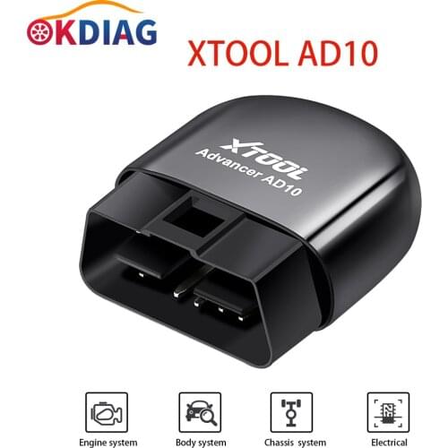 XTOOL AD10 OBD2 Scanner Diagnostic Scanner Bluetooth ELM327 Engineer Code Read Work With iOS/Android And HUD Head Up Display