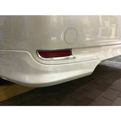 For Toyota Estima Rear fog lamp cover ABS chrome 2Pcs