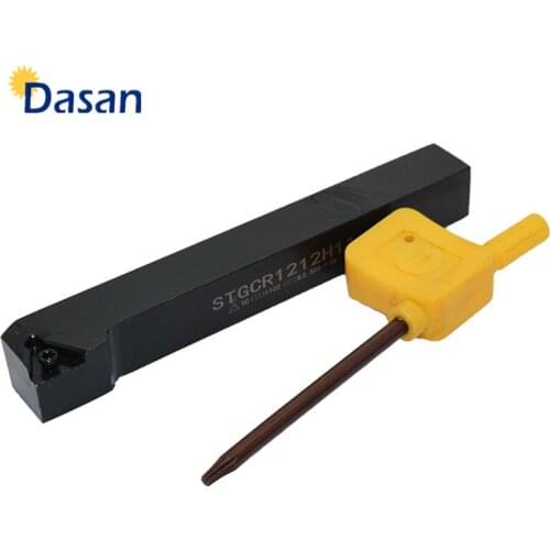 STGCR1212H11 HSS Tools Lathe Index External Threading Turning Tool Holder CNC Lathe Tool with Wrench