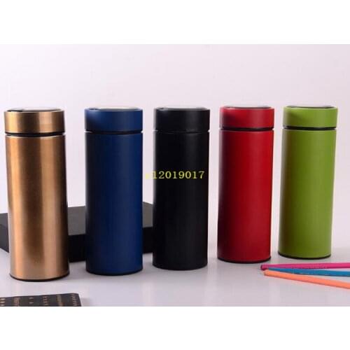 Custom logo!17oz/500ml Stainless steel insulated tea cup Slim tumbler for office business water bottle slim straight drinking cu