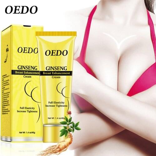 OEDO Ginseng Breast Enlargement Cream Chest Enhancement Promote Hormone Breast Lift Firming Massage Best Up Size Bust Body Care