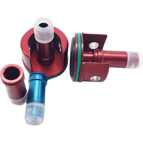 Red Blue Metal Dedicated Cylinder Head and Air Seal Nozzle for Nwell M4 Modification Upgrade