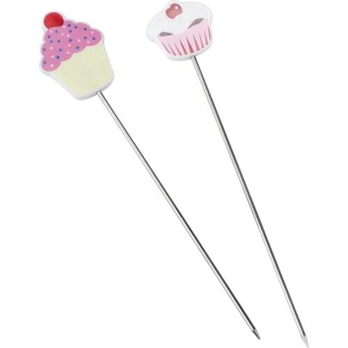 Cute Stainless Steel Biscuit Needle Cake Tester Cookie Icing Sugar Fondant Needles Kitchen Baking & Pastry Accessories