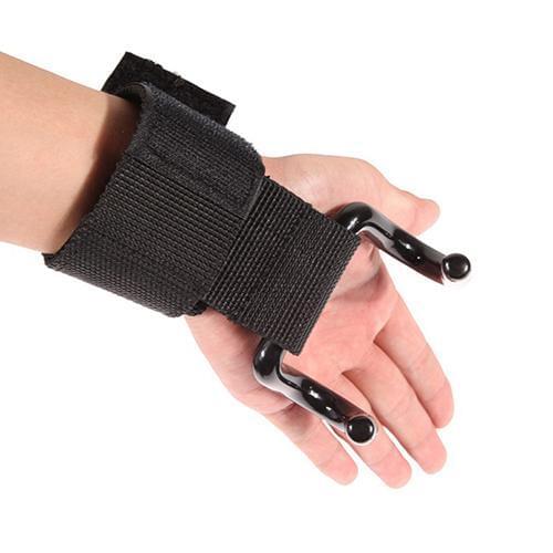 Strong Pro Weight Lifting Training Sports Gym Hook Grip Strap Glove Wrist Support Bike cycling Gloves Sportswear Accessories