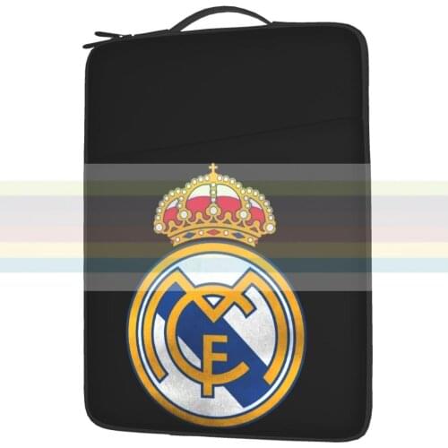 Real Madrid. Waterproof laptop bag 13 14 15 inches. Laptop bag protective cover for briefcase