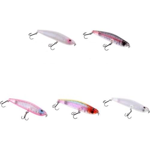 Minnow Fishing Lure 3D Eyes EVA Topwater Floating Bass Baits 9cm/14.8g Fishing Tackle