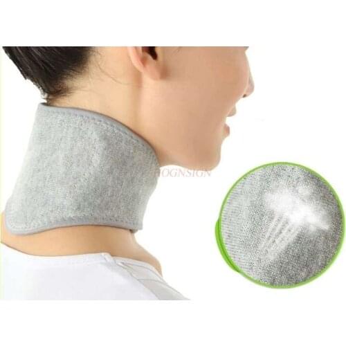 Self-heating neck warm heating neck cover with tourmaline magnetic therapy cervical sleeves cold collar men and women