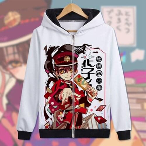 Toilet-bound Jibaku Shounen Hanako-kun Hoodie Cosplay Costume Anime jacket Coat Spring Autumn Sweatshirts