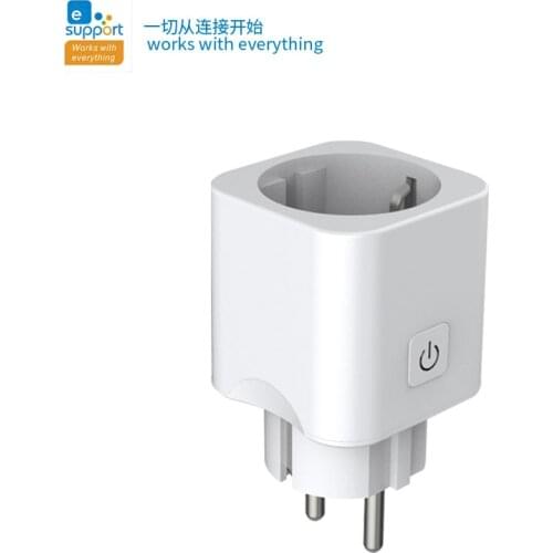 Lonsonho eWeLink WiFi Smart Socket EU Plug 10A 220V Wireless Remote Control Smart Home Automation Works With Alexa Google Home