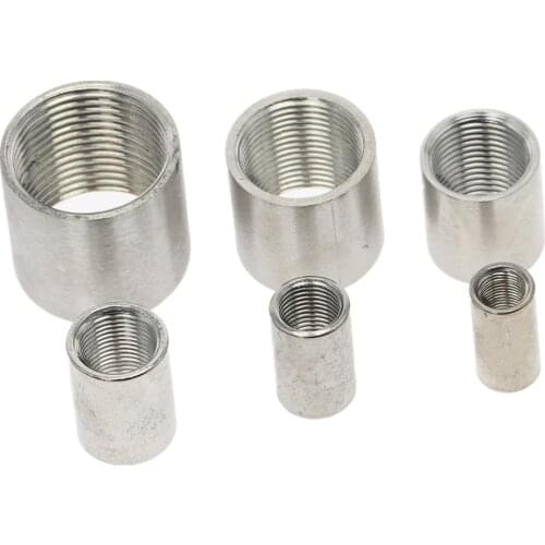 304 Stainless Steel 1/8"1/4"1/2"3/8" 3/4" 1" 1-1/4" 1-1/2"BSP Female Threaded Pipe Fittings water gas connector adapter jointer