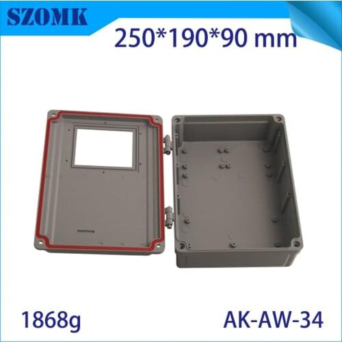Aluminum Die Cast Waterproof Junction Box for Electronics PCB Board Design Diy Instrument Project Case Enclosure for Outdoor Use