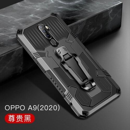 Armor Case For OPPO A5 2020 A9 2020 A11X Case OPPO A 5 Shockproof Belt Clip Holster Cover For OPPO A9 2020 A5 Phone Case Funda