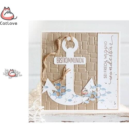 Catlove School of fish Metal Cutting Dies Scrapbooking Mold Knife Stencil Die Cuts Card Making Craft Embossing New Dies For 2020