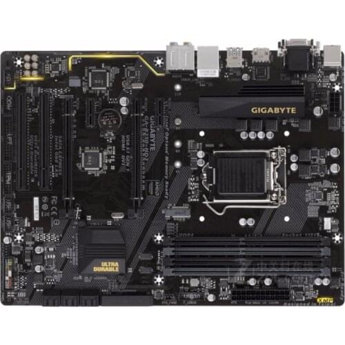 For Gigabyte GA-B250-HD3 Original Used Motherboard B250-HD3 B250 Socket LGA 1151 DDR4 USB3.0 SATA3 PCI-E3.0