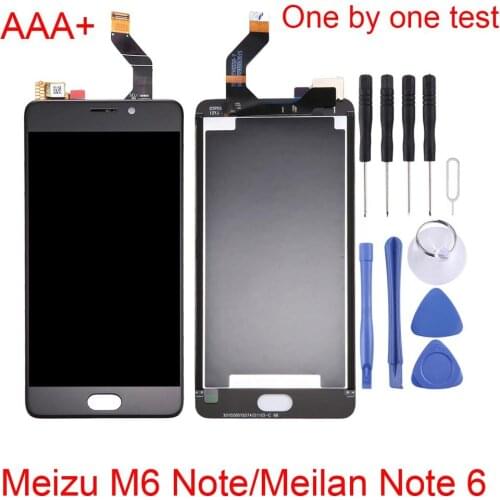 For Meizu M6 Note / Meilan Note 6 Material LCD Screen and Digitizer Full Assembly