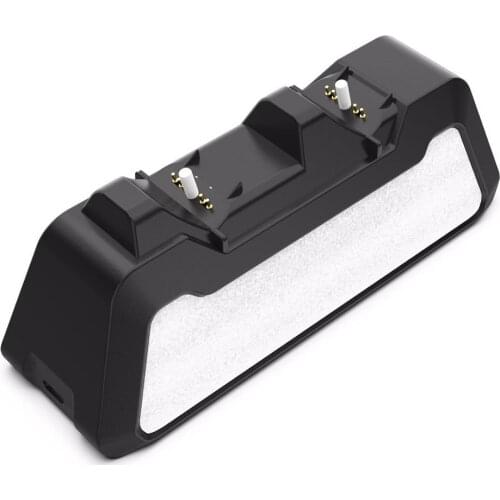 Dual Fast Charger for DualSense Charging Dock for PS5 Wireless Controller USB 3.1 5V Fast Charging Stand Station Dock Type-C Cha