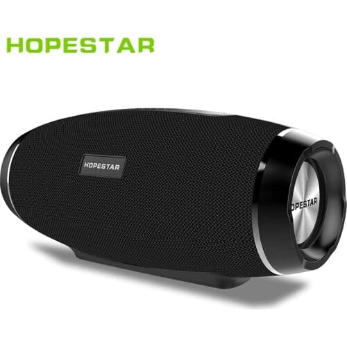 HOPESTAR H27 Rugby Wireless Bluetooth Speaker Stereo Soundbar Waterproof Shower Subwoofer Mp3 Player tf usb for Charge Mobile