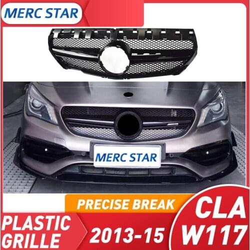 CLA200 CLA250 CLA45 style grill, suitable for CLASS W117, before 2013-2016, without central logo