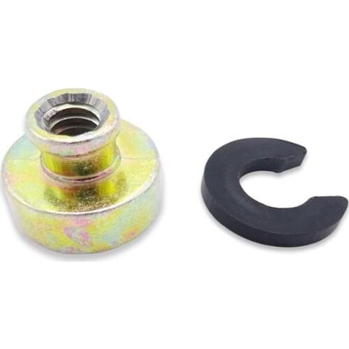 Fender Rear Seat Solo Rack Zine Alloy Bolt Nut Base Fit All For Harley Touring Dyna Softail Sportster 1996-2017 Zine-Alloy