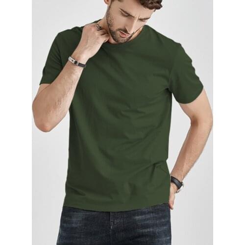 Hot Sale Summer T-Shirts Men M-5XL Cotton Male Tshirt Solid Short/Long Sleeve Female Plain Tee Shirt Women Underwear Basic Tops