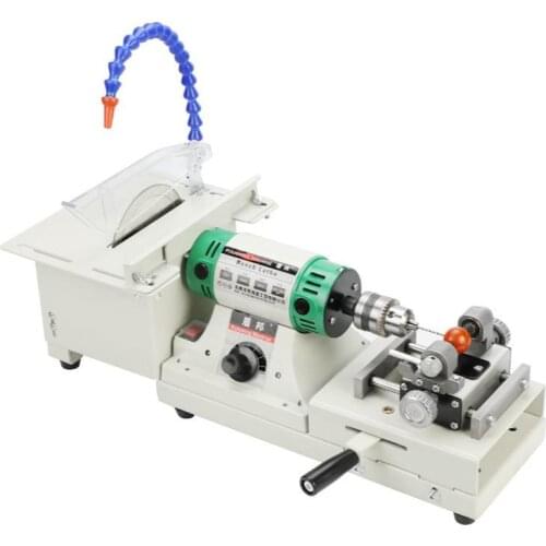 Multi-Functional Small Grinding Machine Jade Cutting and Grinding Integrated Machine Wood Bead Round Bead Punching Machine 950W