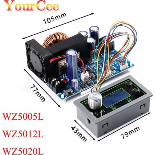 Power Supply Module WZ5020L DC 50V5A 250W 50V12A 600W 50V20A 1000W WZ5012L Adjustable CNC Step-down Voltage Meter LCD Display