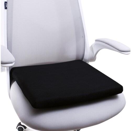 Chair Pad Soft Memory Foam Breathable Seat Cushion Ventilate Sofa Car Coussin Home Office Thin Almofadas Cojines