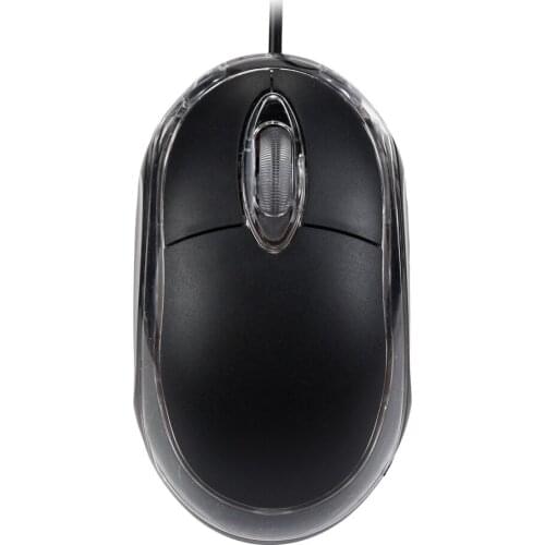 Portable Wired Mouse Computer Mouse Gamer Portable 1200 DPI USB Optical Mice Ergonomic 2 Keys Gaming Mouse for PC Laptop Games