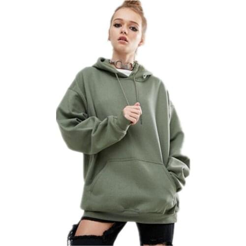 Loose Pure Sports Long Sleeve Oversized Hoodies Women 2020 Plus Size S-5xl Hooded Sweatshirt Women Hoodie