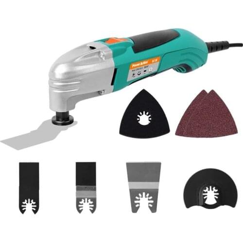 Oscillating Multi Tool Electric Trimmer Multi Angle Cutting Power Tool with Accessories Multi-function Electric Trimmer