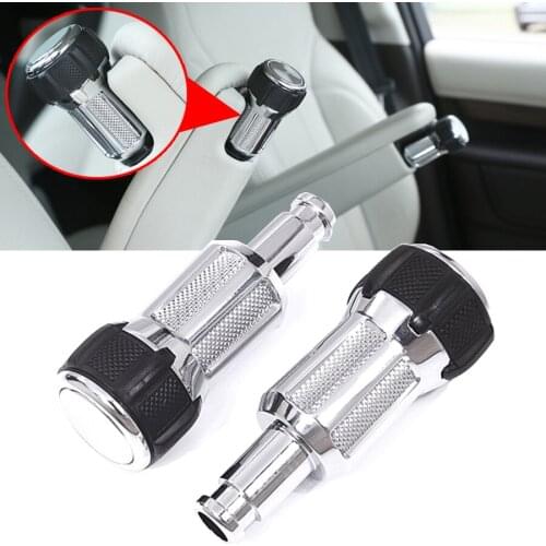 Wooeight 2Pcs Car Alloy Seat Armrest Box Adjustment Knob Fit For Land Rover Discovery Range Rover Sport Vogue SV 2014 2018 2019