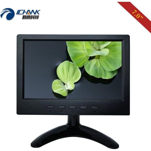 B070JN-ABHV/7" inch 1024x600 Portable Built-in Speaker HDMI AV BNC Monitor For Microscope, Endoscope, Raspberry Pi, PS3 4, Xbox