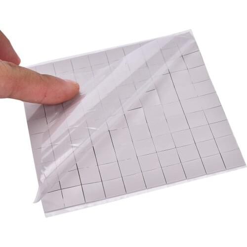 Durable Silicone 100mm*100mm*1mm Thermal Pad GPU CPU Heatsink Cooling Conductive Silicone Pad