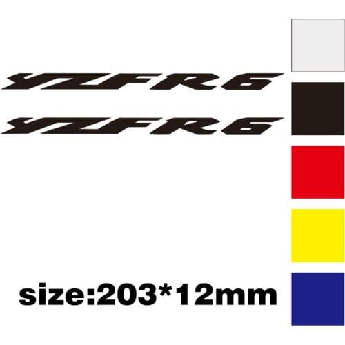 Reflective sticker helmet decorative motorcycle fit for yzfr6 yamaha